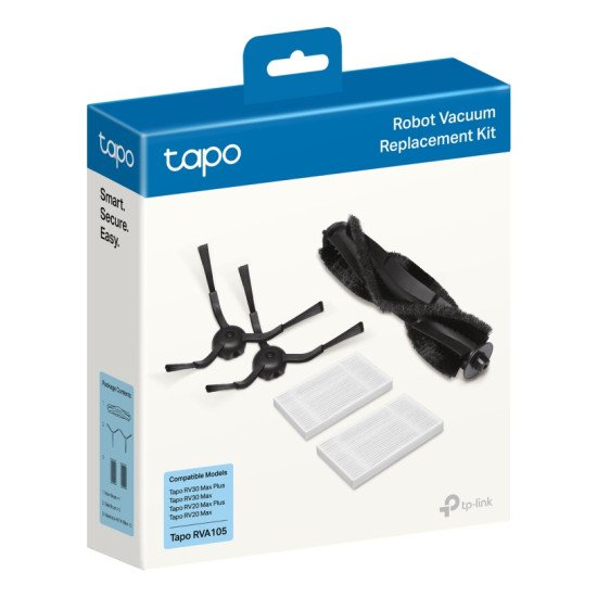TP-Link Tapo RVA105 Kit d'accessoires Aspirateur robot TP-Link Tapo RVA105 Kit d'accessoires Aspirateur robot