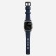 Nomad NM01295785 accessoire intelligent à porter sur soi Bande Bleu Caoutchouc, Acier inoxydable
