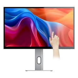 ALOGIC 27C5KPDT écran PC 68,6 cm (27") 5120 x 2880 pixels 5K Ultra HD LED Écran tactile Multi-utilisateur Noir, Argent