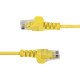 StarTech.com Câble Ethernet CAT6 Jaune Fin de 7m, Sans Accroc, 100W PoE, UTP, LSZH, Fil de Cuivre Pur 28AWG, Cordon Patch Réseau RJ45 avec Serre-Câble, Contrôlé Fluke StarTech.com Câble Ethernet CAT6 Jaune Fin de 7m, Sans Accroc, 100W PoE, UTP, LSZH, Fil de Cuivre Pur 28AWG, Cordon Patch Réseau RJ45 avec Serre-Câble, Contrôlé Fluke