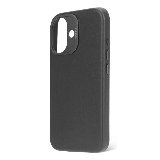 Decoded Leather Case coque de protection pour téléphones portables 15,5 cm (6.1") Housse Noir