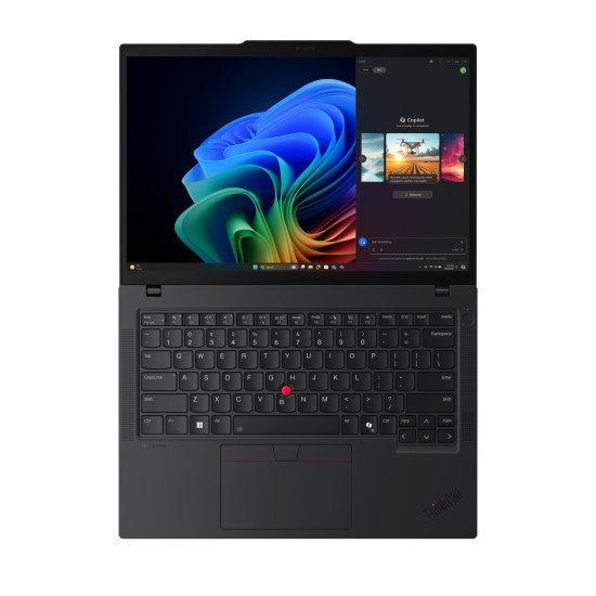 Lenovo ThinkPad T14 Gen 6 (AMD) Copilot+ PC AMD Ryzen AI 7 PRO 350 Ordinateur portable 35,6 cm (14") WUXGA 32 Go DDR5-SDRAM 1 To SSD Wi-Fi 7 (802.11be) Windows 11 Pro Belge Noir