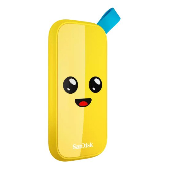 SanDisk SDSSDE30-1T00-G25F lecteur à circuits intégrés externe 1 To USB Type-C 3.2 Gen 2 (3.1 Gen 2) Jaune