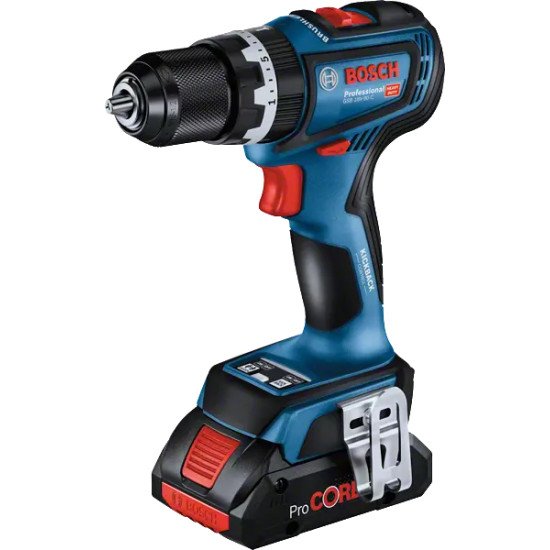 Bosch GSB 18V-90 C 2100 tr/min 1,2 kg Noir, Bleu, Rouge