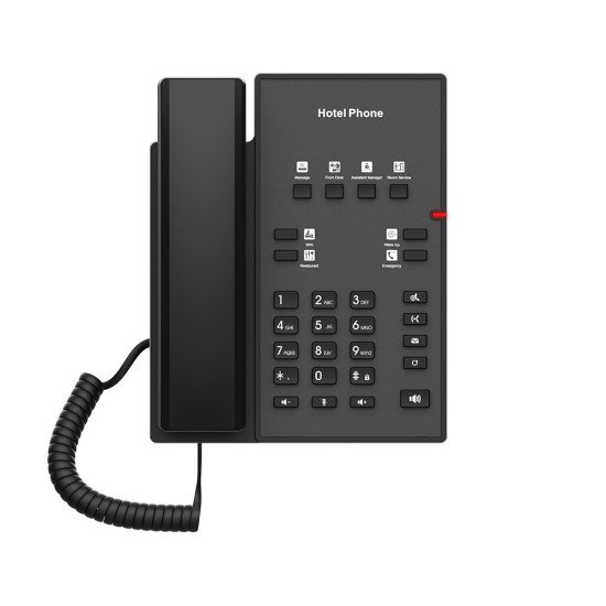 Fanvil H1-2 téléphone fixe Noir 2 lignes Fanvil H1-2 téléphone fixe Noir 2 lignes