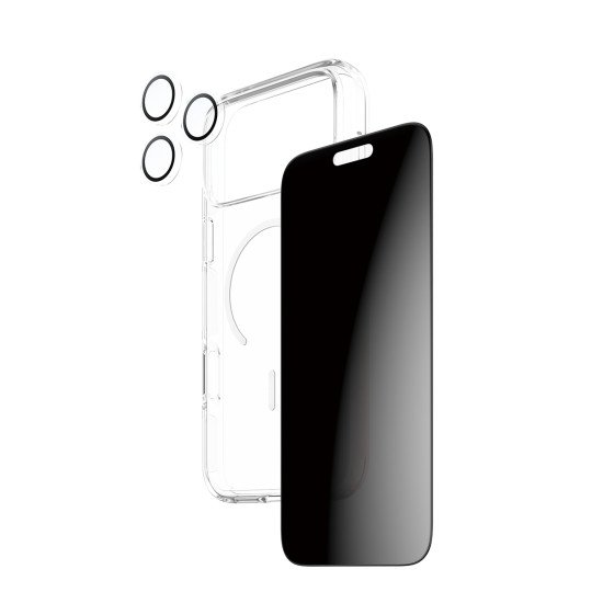 PanzerGlass ® | CARE by ® 3-in-1 Flagship Privacy Bundle iPhone 17 Pro Max Protection d'écran transparent Apple 1 pièce(s)