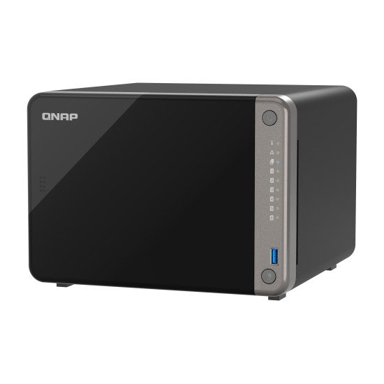 QNAP TS-AI642-8G serveur de stockage NAS Tower ARM Cortex-A76 8 Go Noir QNAP TS-AI642-8G serveur de stockage NAS Tower ARM Cortex-A76 8 Go Noir