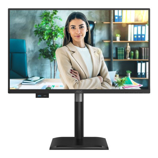AOC 24P4U écran PC 60,5 cm (23.8") 1920 x 1080 pixels Full HD Noir
