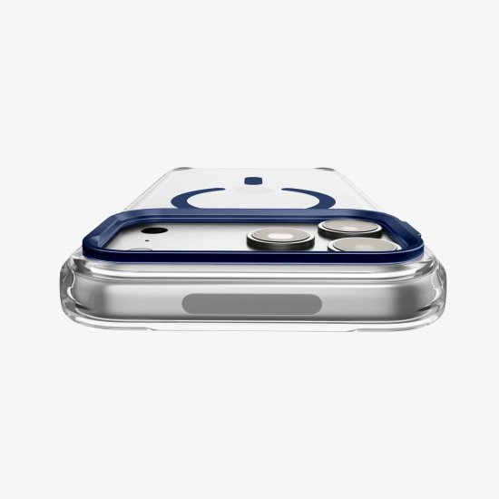 Spigen Ultra Hybrid Optik S (Mag Fit) coque de protection pour téléphones portables 16 cm (6.3") Housse Transparent, Bleu