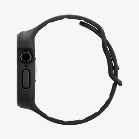 Spigen Vault Pro Boîtier + bracelet Noir Acier inoxydable, Polyuréthane thermoplastique (TPU)