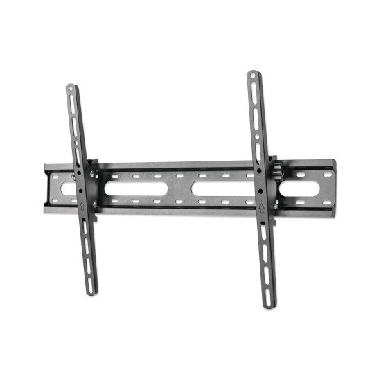 Manhattan Support mural pour TV/moniteurs (inclinable), écrans 37"–65", Compatibilité VESA : de 200x200 à 600x400 mm (vérifiez les dimensions des quatre trous de fixation à l'arrière), charge max. 45 kg, noir