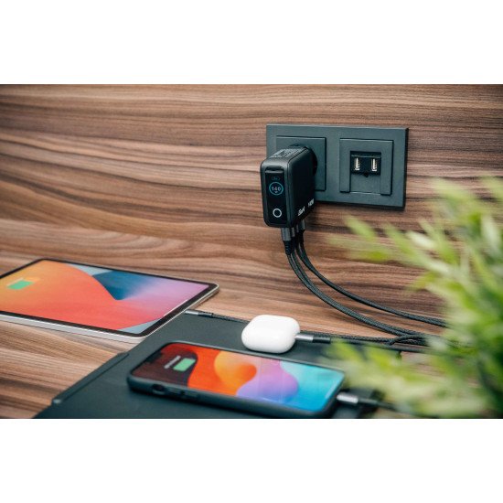 Verbatim 30240 chargeur d'appareils mobiles Universel Noir Secteur Charge rapide Intérieure