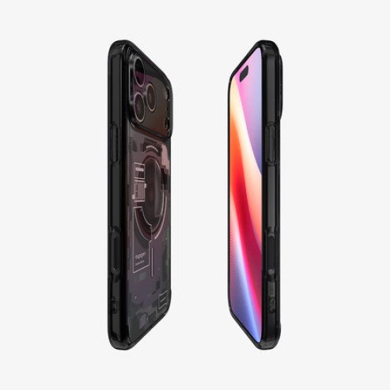 Spigen ACS10042 coque de protection pour téléphones portables 17,5 cm (6.9") Housse Noir, Transparent