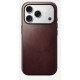 Nomad Modern Leather Case coque de protection pour téléphones portables 16 cm (6.3") Housse Bordeaux