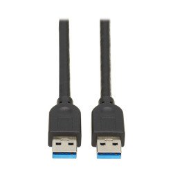 Tripp Lite U325-010 câble USB USB 3.2 Gen 1 (3.1 Gen 1) 3 m USB A 5 Gbit/s Noir
