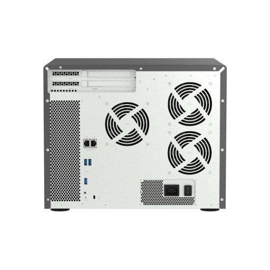 QNAP TS-1655 NAS Tower Intel Atom® C5125 8 Go DDR4 0 To QNAP Turbo System Noir
