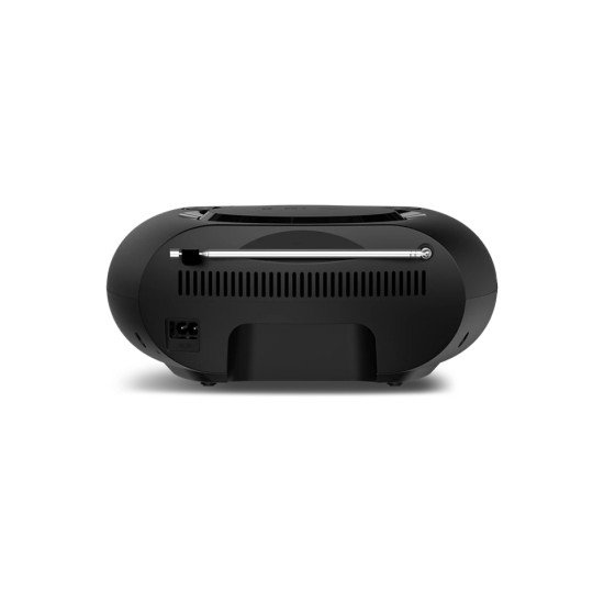 Philips TAZ2000B/10 Lecteur de CD Argent, Noir Lecteur CD portable