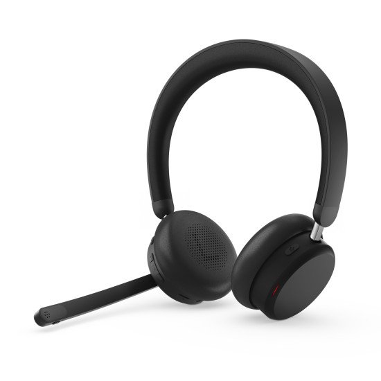 Lenovo 6550 Casque Sans fil Arceau Bureau/Centre d'appels USB Type-C Bluetooth Noir