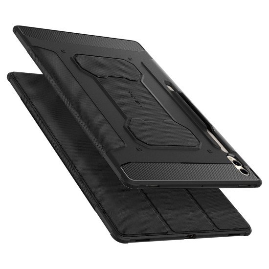 Spigen Rugged Armor Pro 37,1 cm (14.6") Folio porte carte Noir