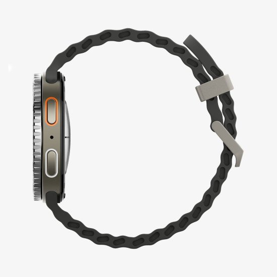 Spigen Bezel Tune Étui Noir Aluminium, Acier inoxydable