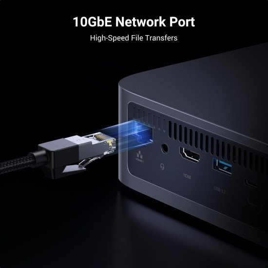Ugreen DXP480T Plus NAS Bureau Intel® Core™ i5 8 Go DDR5 Gris