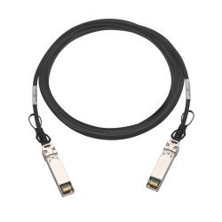 QNAP CAB-DAC15M-SFP28 câble de fibre optique 1,5 m QSFP28 Noir QNAP CAB-DAC15M-SFP28 câble de fibre optique 1,5 m QSFP28 Noir