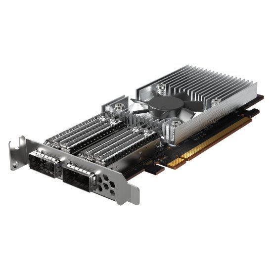 QNAP QXG-100G2SF-E810 carte réseau Interne Fibre 100000 Mbit/s QNAP QXG-100G2SF-E810 carte réseau Interne Fibre 100000 Mbit/s