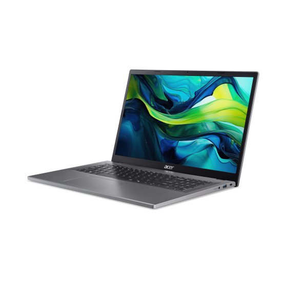 Acer Aspire Go 17 AG17-31P-34GB Intel Core 3 N355 Ordinateur portable 43,9 cm (17.3") Full HD 16 Go LPDDR5-SDRAM 512 Go SSD Wi-Fi 6 (802.11ax) eShell Gris