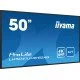 iiyama LH5041UHS-B2AG affichage de messages Écran plat de signalisation numérique 127 cm (50") LCD 500 cd/m² 4K Ultra HD Noir 24/7 iiyama LH5041UHS-B2AG affichage de messages Écran plat de signalisation numérique 127 cm (50") LCD 500 cd/m² 4K Ultra HD Noir 24/7