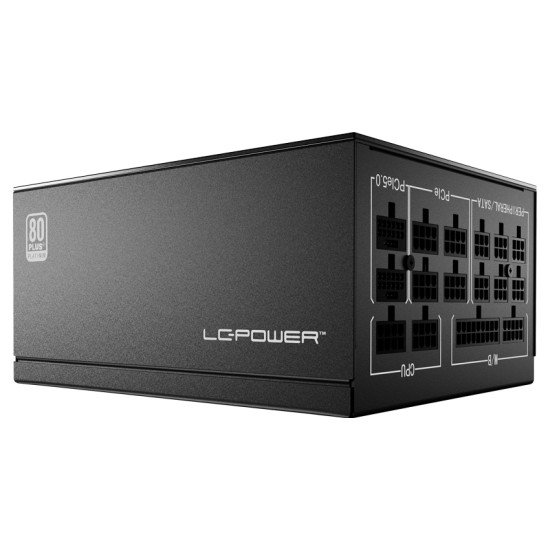 LC-Power LC850P V3.0 unité d'alimentation d'énergie 850 W 20+4 pin ATX ATX Noir