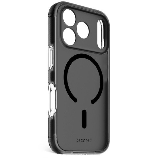 Decoded D26IPO17PBCT2FK coque de protection pour téléphones portables 16 cm (6.3") Housse Noir, Transparent