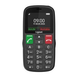 Gigaset GL30 5,59 cm (2.2") 106 g Noir Téléphone pour seniors