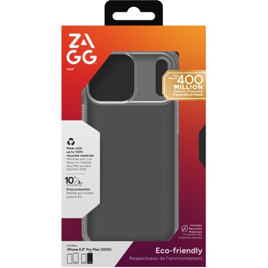ZAGG Luxe coque de protection pour téléphones portables 17,5 cm (6.9") Housse Transparent ZAGG Luxe coque de protection pour téléphones portables 17,5 cm (6.9") Housse Transparent