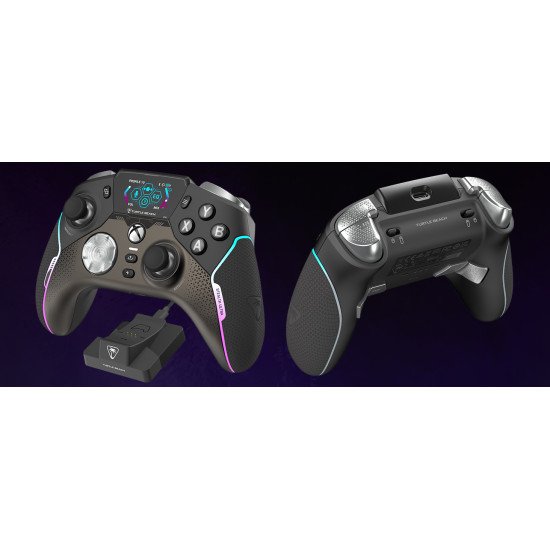 Turtle Beach Stealth Ultra Sans fil Haute Performance avec Station de Charge Rapide, Butée de gâchette réglables et Ecran de Commande pour Xbox Series X|S, Xbox One & PC [Licence officielle pour Xbox]