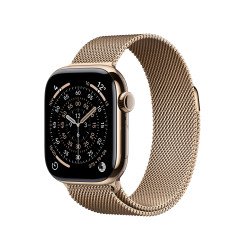 Apple Watch Series 11 OLED 42 mm Numérique 374 x 446 pixels Écran tactile 5G Titane Wifi GPS (satellite)