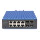 Digitus Commutateur industriel 8 + 4 ports Gigabit Ethernet