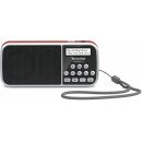 TechniSat TECHNIRADIO RDR Portable Numérique Noir, Rouge