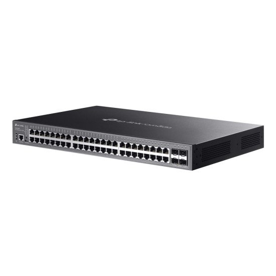 TP-Link Omada SG5452XMPP commutateur réseau Géré L3 Gigabit Ethernet (10/100/1000) Connexion Ethernet POE Noir