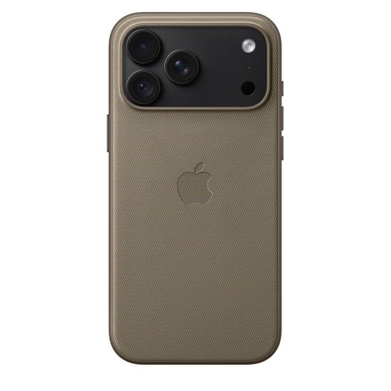 Apple Coque en tissage technique avec MagSafe pour iPhone 18 Pro Max - Taupe