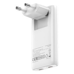 Verbatim 32355 chargeur d'appareils mobiles Ordinateur portable, Smartphone, Tablette Blanc Secteur Charge rapide Intérieure