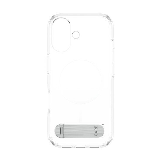 PanzerGlass CARE by ® Feature Case Transparent w. Kickstand & MagSafe iPhone 17 coque de protection pour téléphones portables Housse PanzerGlass CARE by ® Feature Case Transparent w. Kickstand & MagSafe iPhone 17 coque de protection pour téléphones portables Housse