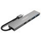 Origin Storage Origin 4 Ports - 2 USB3.2 & 2 Type C Gen1 Hub Avec fil USB 3.2 Gen 1 (3.1 Gen 1) Type-A + Type-C Gris Origin Storage Origin 4 Ports - 2 USB3.2 & 2 Type C Gen1 Hub Avec fil USB 3.2 Gen 1 (3.1 Gen 1) Type-A + Type-C Gris