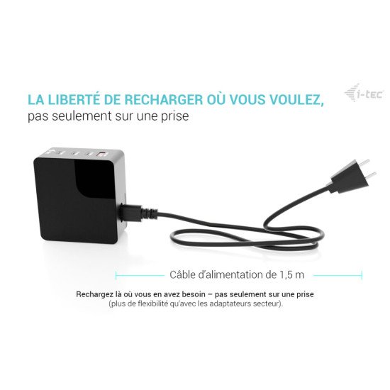 i-tec 140W Intelligent Multiport USB Charger