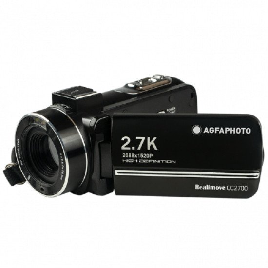 AgfaPhoto CC2700 caméscope numérique Caméscope portatif 24 MP CMOS Noir