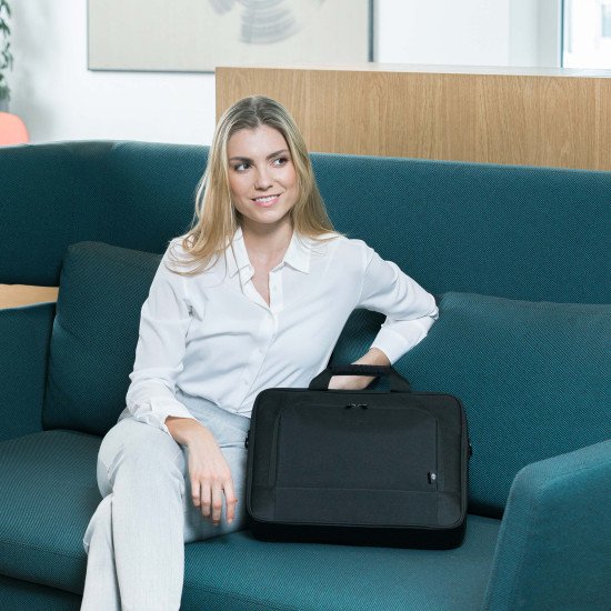 Dicota Eco Top Traveller BASE sacoche d'ordinateurs portables 43,9 cm (17.3") Sac Toploader Noir