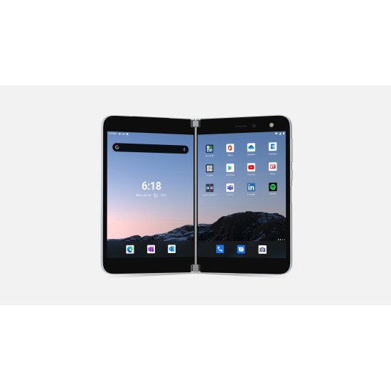 Microsoft Surface Duo 14,2 cm (5.6") Double SIM Android 10 4G USB Type-C 6 Go 128 Go 3577 mAh Blanc