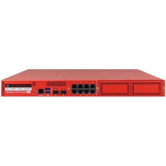 Securepoint RC1000R G5 (Rev. 1) pare-feux (matériel) 1U 30000 Mbit/s Securepoint RC1000R G5 (Rev. 1) pare-feux (matériel) 1U 30000 Mbit/s