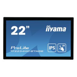 iiyama ProLite TF2234MC-B7AGB moniteur à écran tactile 54,6 cm (21.5") 1920 x 1080 pixels Plusieurs pressions Multi-utilisateur Noir iiyama ProLite TF2234MC-B7AGB moniteur à écran tactile 54,6 cm (21.5") 1920 x 1080 pixels Plusieurs pressions Multi-utilisateur Noir