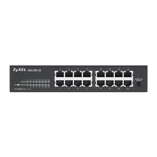 Zyxel GS1100-16 Non-géré Gigabit Ethernet (10/100/1000)