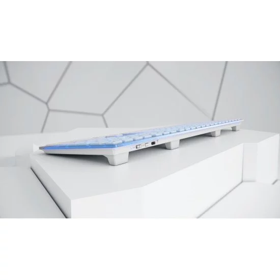 CHERRY DW 9100 SLIM clavier RF sans fil + Bluetooth QWERTZ Argent CHERRY DW 9100 SLIM clavier RF sans fil + Bluetooth QWERTZ Argent